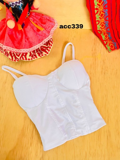 ACC339 Crop Top PATRIO UNITALLA (( 𝐒 / 𝐌 ))